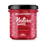 Jar of Allnutrition Nature Honey Raspberry – 400 g creamed honey with raspberry