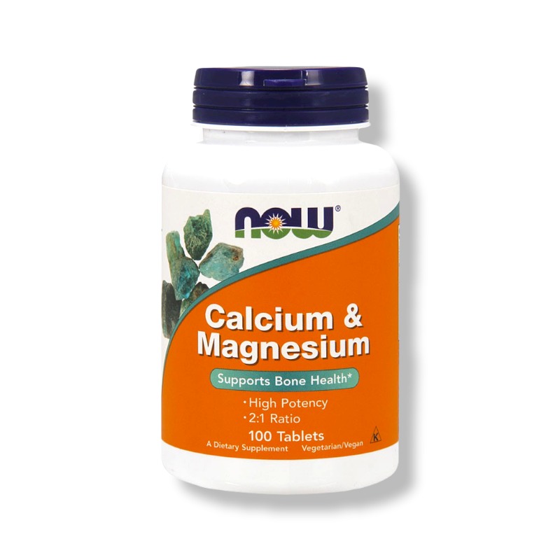 NOW Calcium&Magnesium 100tabs