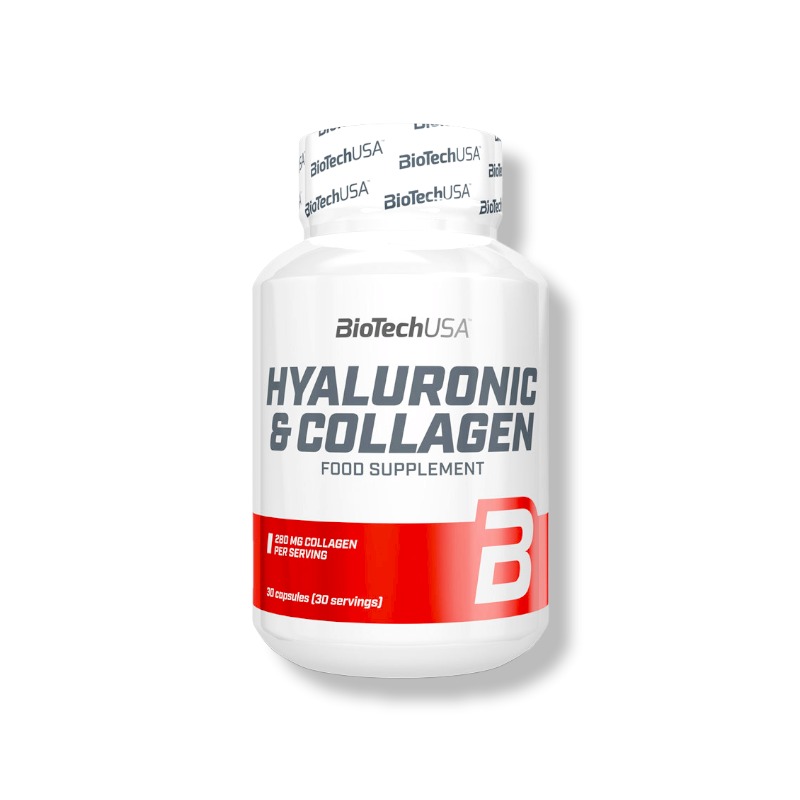 BIOTECH Hyaluronic & Collagen 30caps