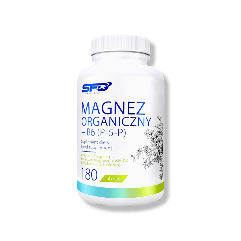 SFD Magnez Organiczny + B6 180tabs
