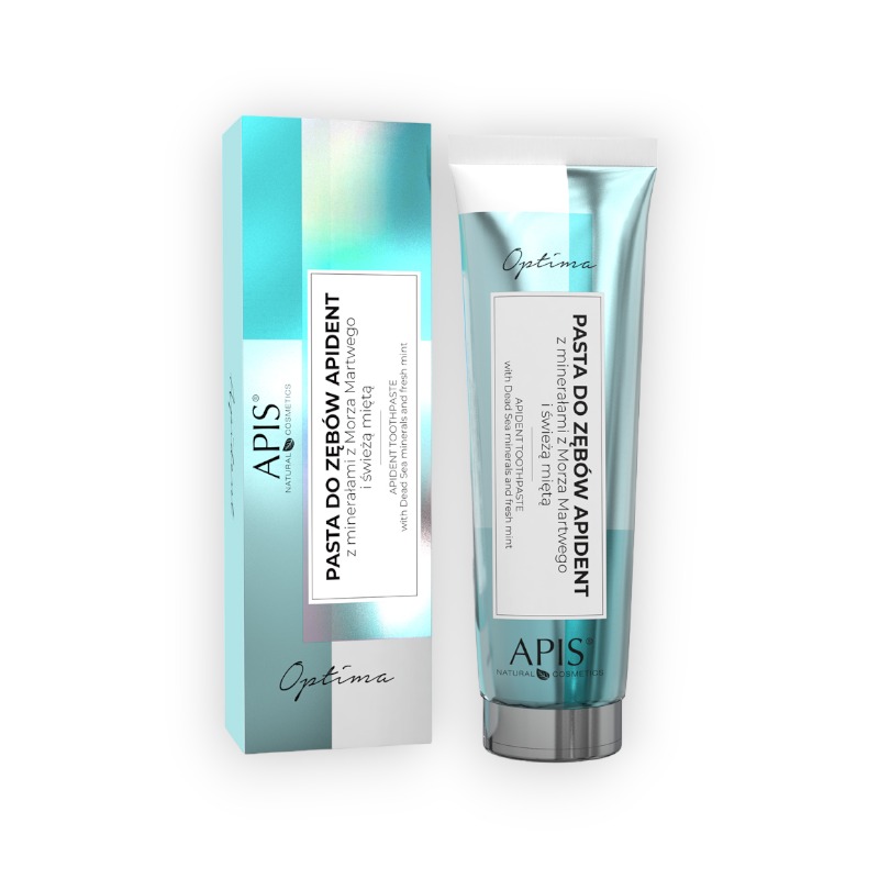 Apis Apident Toothpaste With Dead Sea Minerals And Fresh Mint 100ml