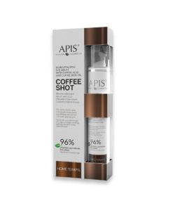 APIS Coffee Shot Home Terapis, Biorewitalizujące Serum Pod Oczy z Kwasem Kawowym i Olejem z Nasion Kawy 10ml