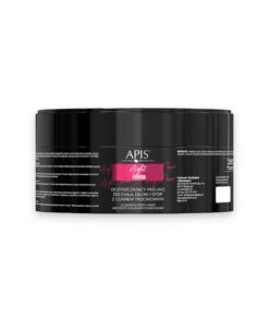 APIS Night Fever Oczyszczający Peeling Do Ciała, Dłoni i Stóp z Cukrem Trzcinowym 250 g
