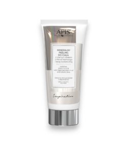 APIS Inspiration Mineral Body Peeling with Black Dead Sea Mud and Volcanic Lava 200g