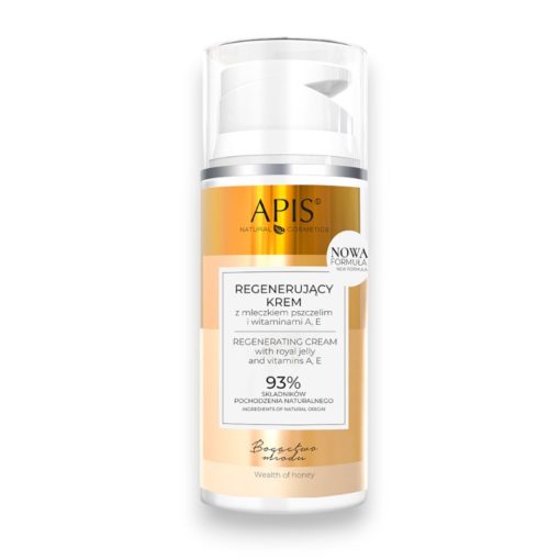 APIS RICHNESS OF HONEY Regenerating cream with royal jelly and vitamins A and E 100 ml