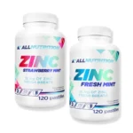 Allnutrition Zinc 120 Pastilles – strawberry-mint flavour, 15 mg zinc per pastille