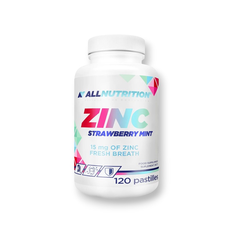 Allnutrition Zinc Strawberry-Mint 120 tabs