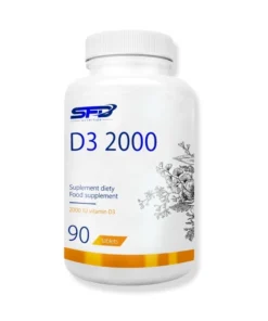 SFD D3 2000 90tabs – high-dose Vitamin D3 (50 µg, 2000 IU) for bones, muscles and immune support