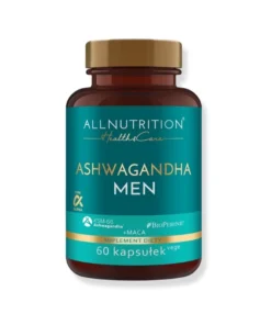 Allnutrition Health & Care Ashwagandha Men 60 caps – KSM-66 Ashwagandha®, maca and BioPerine® for stress resilience, mental calm and physical performance
