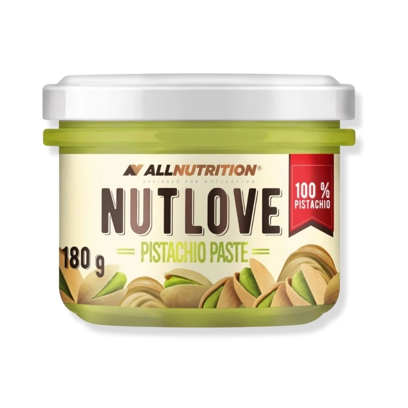 Allnutrition Nutlove Pistachio Paste 100% 180 g – roasted pistachio paste, no added sugar, oil or preservatives