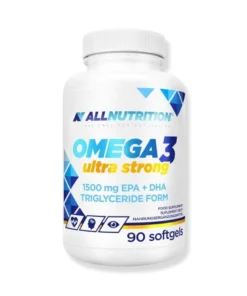 Allnutrition Omega 3 Ultra Strong 90caps – high-strength omega-3 fish oil softgels