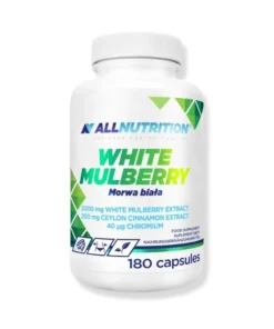Allnutrition White Mulberry 180 caps – white mulberry leaf extract capsules