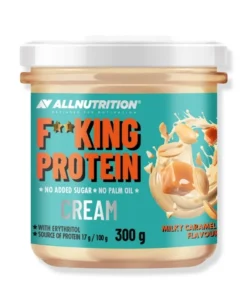 Fitking Protein Cream 300g – high-protein spread with no added sugar or palm oil by Allnutrition