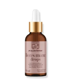 Allnutrition Mushrooms Lion’s Mane Drops 30ml – concentrated liquid lion’s mane mushroom extract